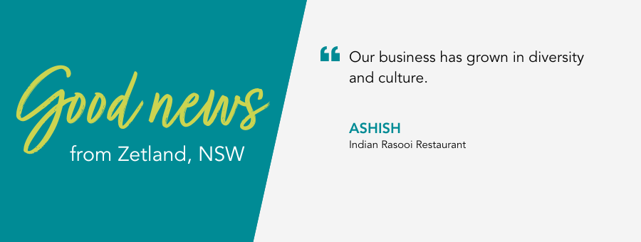 Good News from atWork Australia. "Our culture has grown in diversity and culture," said Ashish.